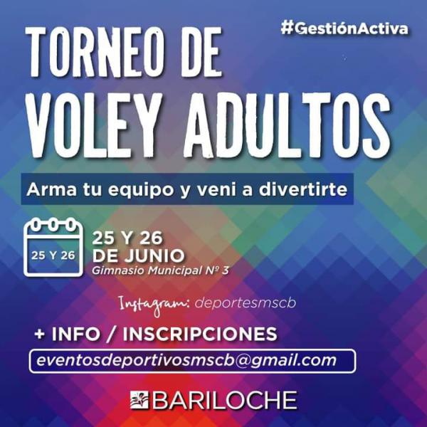 Torneo de voley adultos