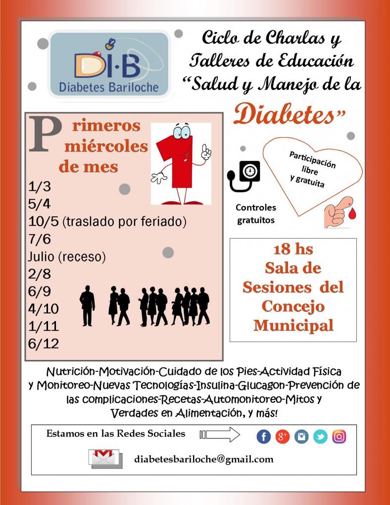 Charla Actividad F&iacute;sica y Diabetes