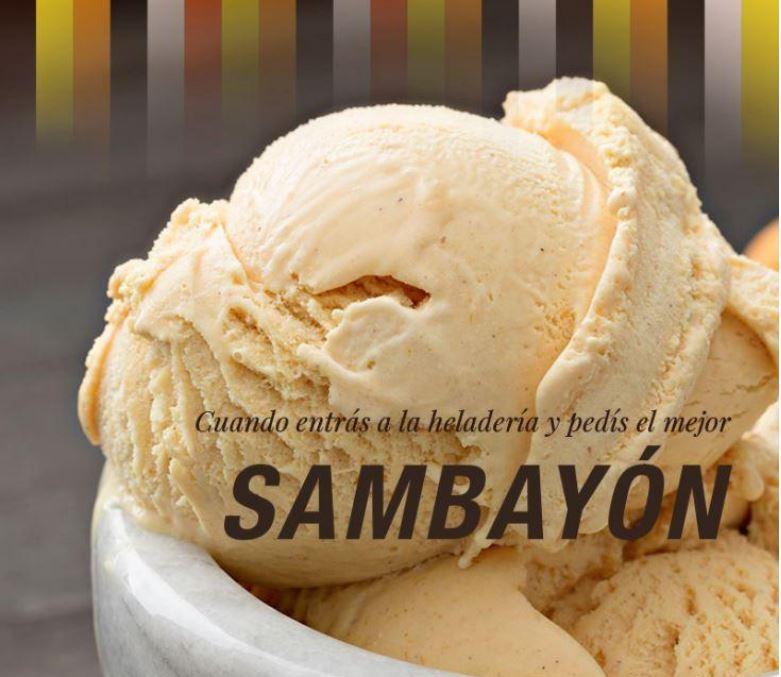 &iquest;Probaste nuestro Helado de SAMBAY&Oacute;N?