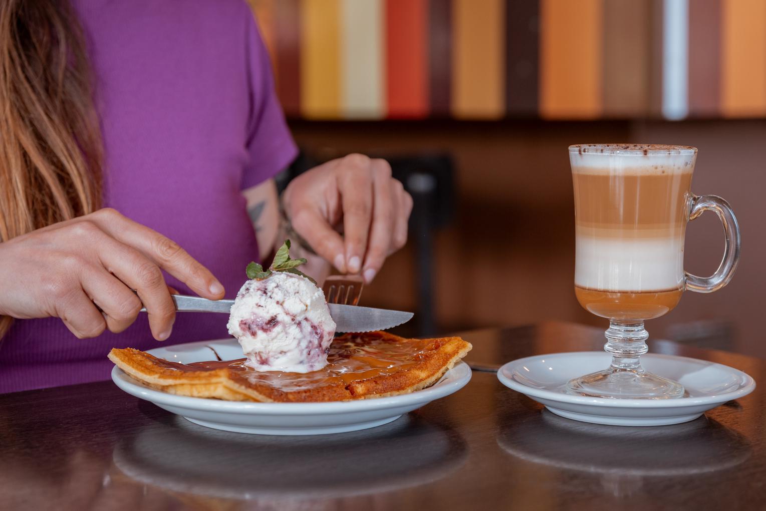 Cafeter&iacute;a en Bariloche: Dolce Rama, el refugio del caf&eacute;, el chocolate y los helados artesanales