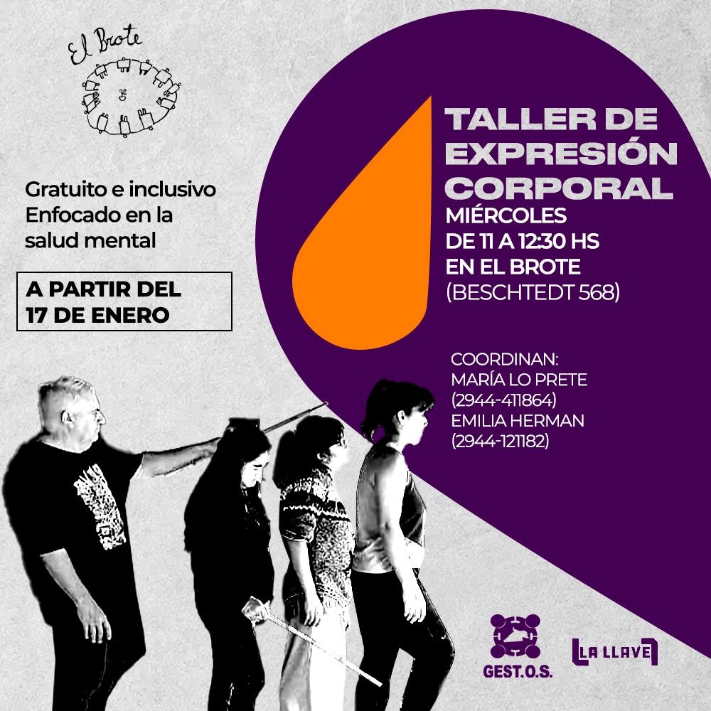 Taller de expresi&oacute;n corporal 