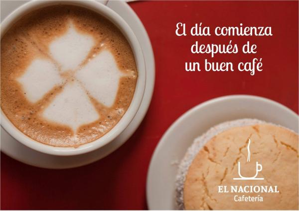 EL D&Iacute;A COMIENZA DESPU&Eacute;S DE UN BUEN CAF&Eacute;.