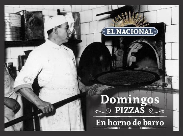 Domingo de pizzas al horno de barro