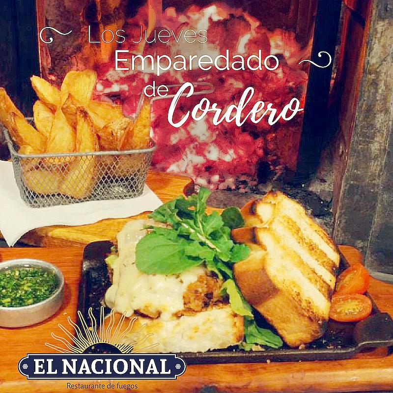 Jueves de Emparedado de Cordero!!!