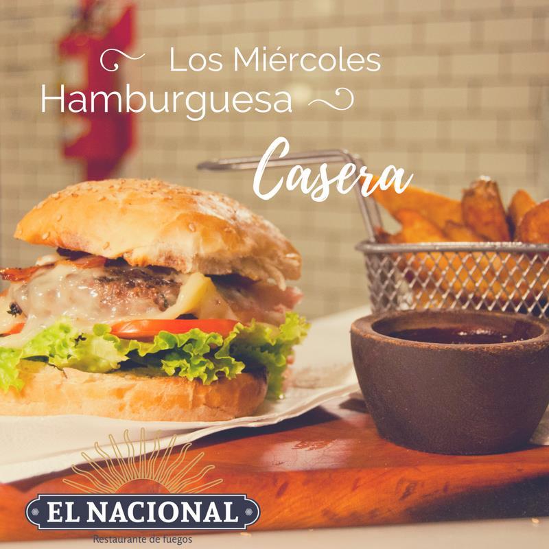 &#127828;&#127828;&#127828;Miercoles de Hamburguesas en El Nacional!!!