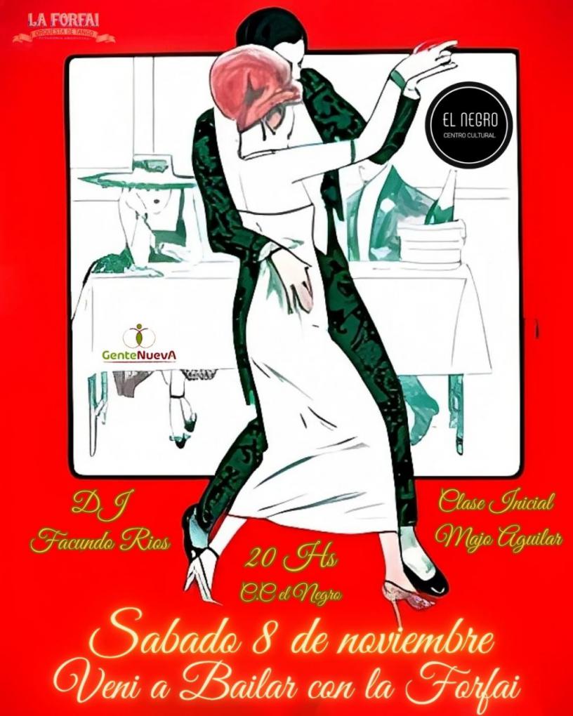 &#128131;&#10024; &iexcl;La Forfai Orquesta de Tango en el Centro Cultural El Negro!&#128131;&#10024;