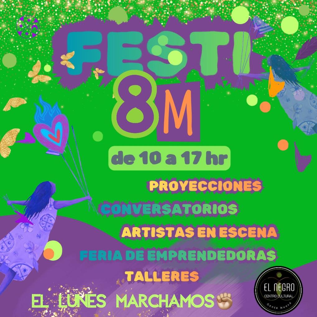 Festi 8M en El Negro