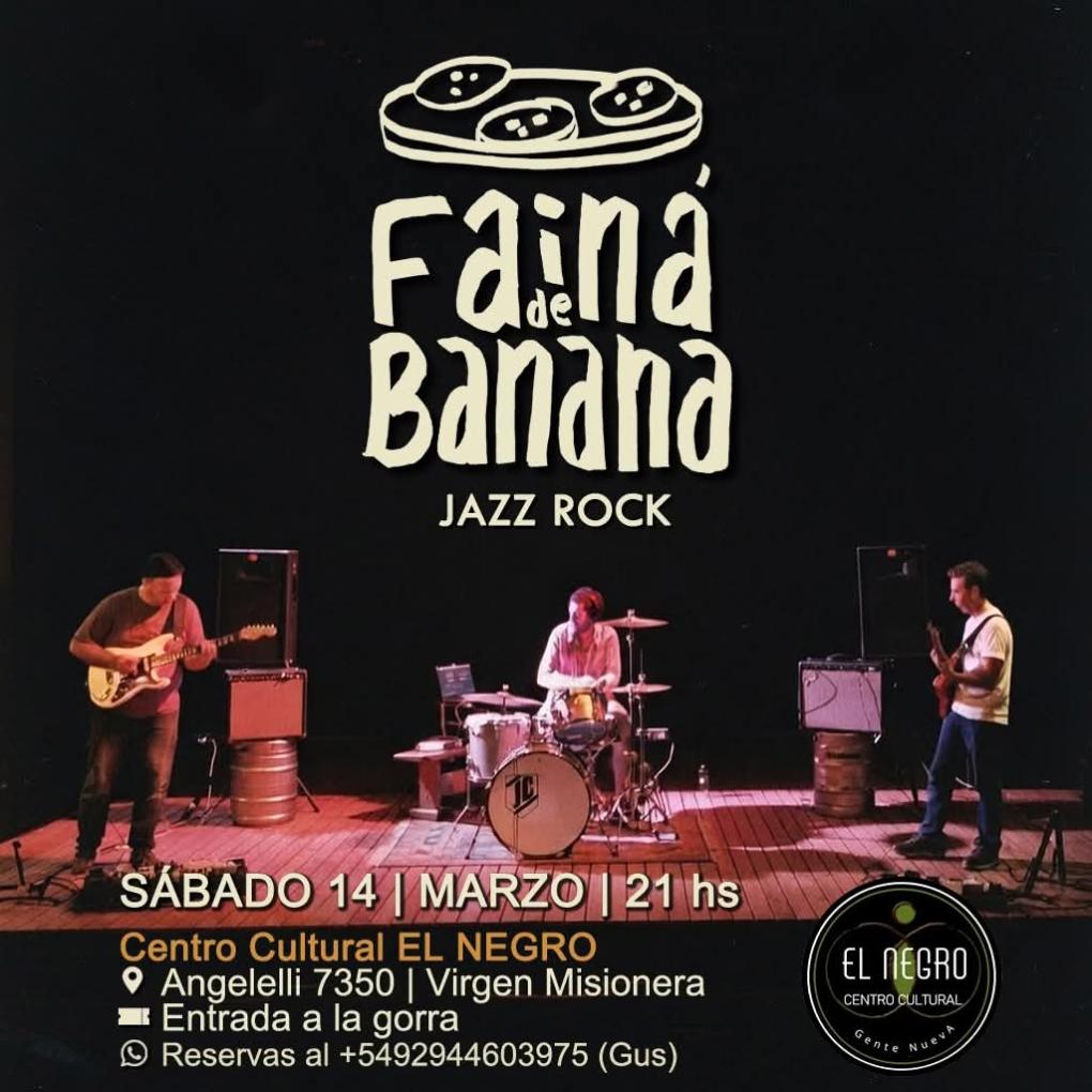 Fain&aacute; de banana