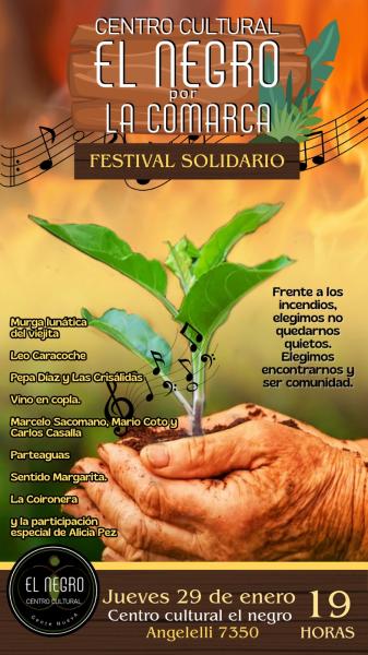 Gran Festival Solidario: El negro x la Comarca