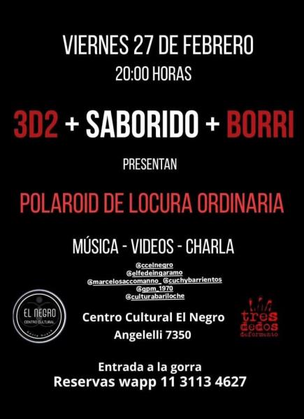 POLAROID DE LOCURA ORDINARIA - SABORIDO- BORRI- 3DF