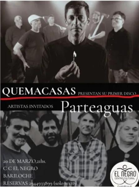 ¡Quemacasas presenta su primer disco!