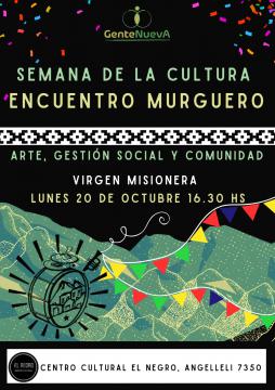 &#10024; Semana de la Cultura en el Negro- Da Lunes 20 de octubre &#10024;