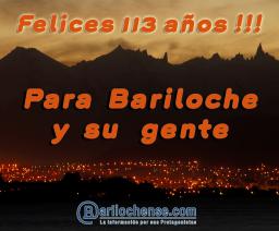 Feliz Cumple Bariloche !