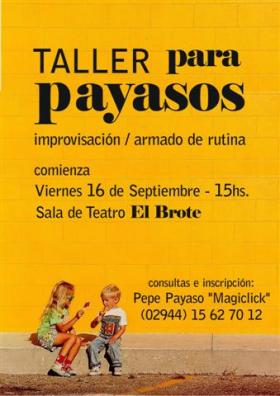 Taller de payasos