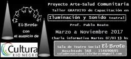 TALLER DE CAPACITACI&Oacute;N T&Eacute;CNICA en ILUMINACION Y SONIDO TEATRAL