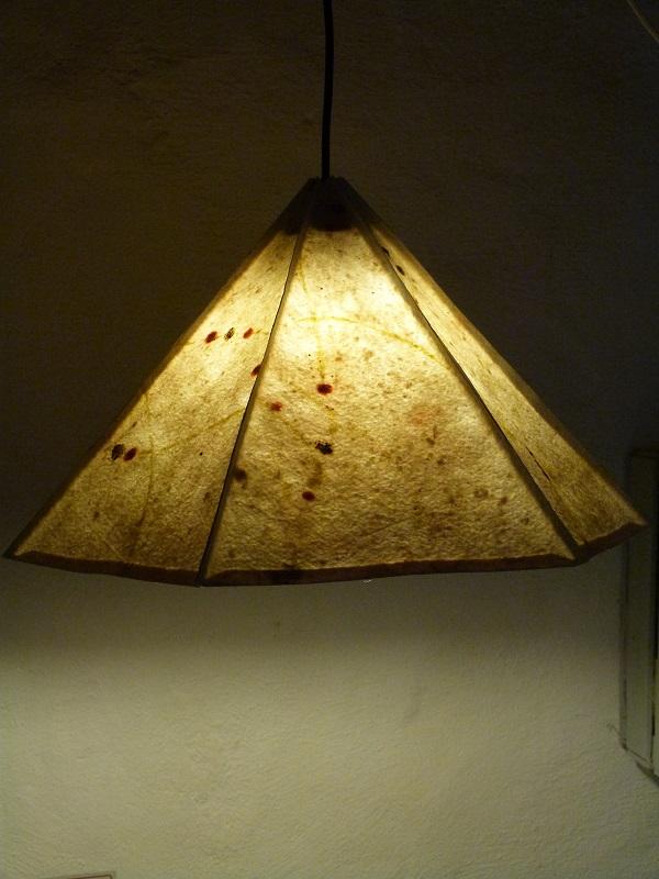 Lamparas de Papel de algodon hecho a mano