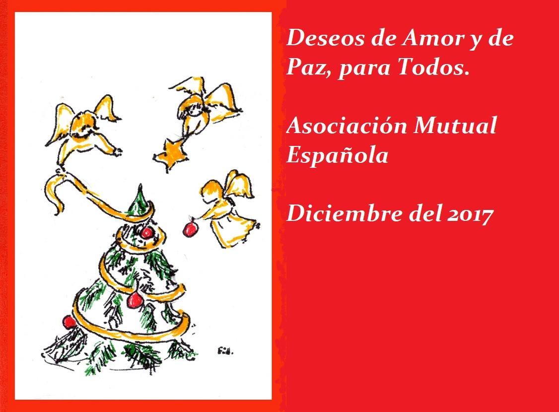 ASOCIACI&Oacute;N MUTUAL ESPA&Ntilde;OLA LES DESEA FELICES FIESTAS