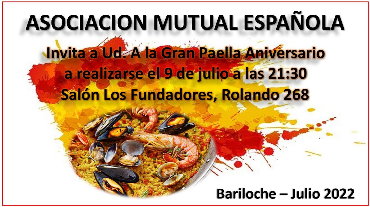 Gran Paella Aniversario