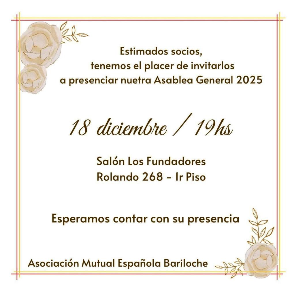 Asamblea General Socios 2025