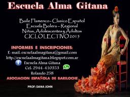 INFORMA EL INICIO DE CLASES ESPA&Ntilde;OLAS DE ALMA GITANA