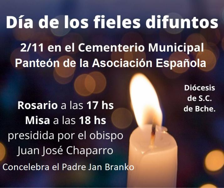 En el D&iacute;a de los fieles difuntos invitamos a participar