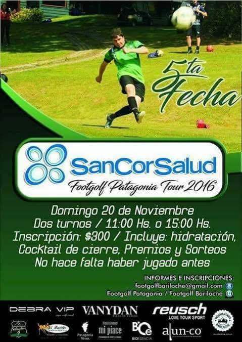 FECHA 5 SANCOR SALUD FOOTGOLF TOUR