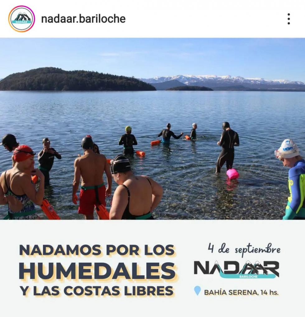 NADAMOS POR LOS HUMEDALES Y LAS COSTAS LIBRES