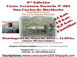 5&deg; Ed. Cross Aventura Escuela N&deg; 324 - Villa Los Coihues - San Carlos de Bariloche