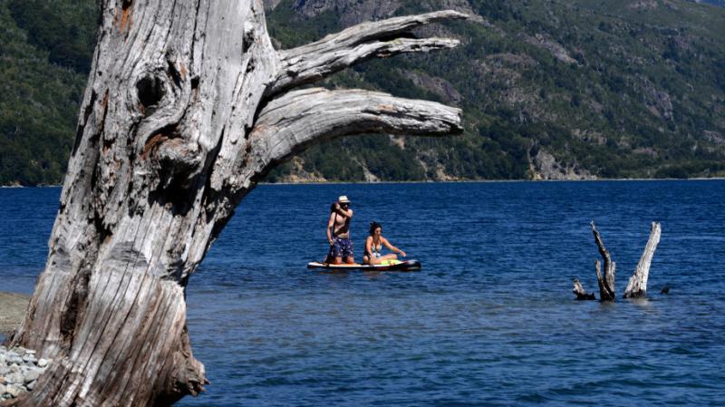 Lago Guillelmo, un refugio para el relax a 35 km de Bariloche