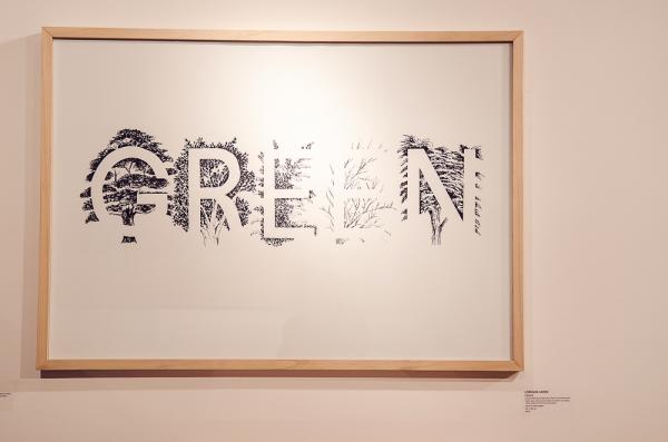 Lorraine Green, artista de la galeria en "Vuelo rasante, viaje al centro del dibujo"