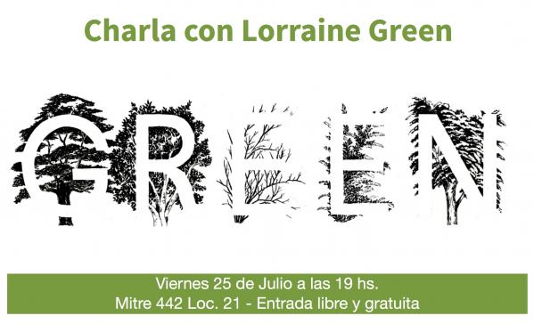 FARRARONS FENOGLIO ARTE CONTEMPOR&Aacute;NEO INVITA A LA CHARLA DE LA ARTISTA LORRAINE GREEN