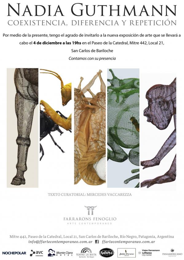 NADIA GUTHMANN EXPONE EN FARRARONS FENOGLIO ARTE CONTEMPORANEO