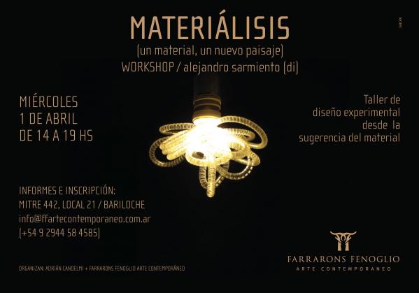 WORKSHOP MATERI&Aacute;LISIS
