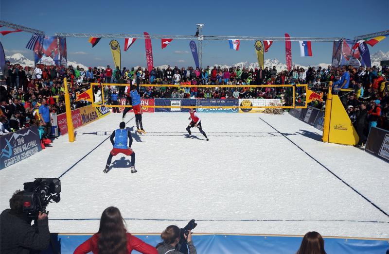 Mundial de Snow Volleyball