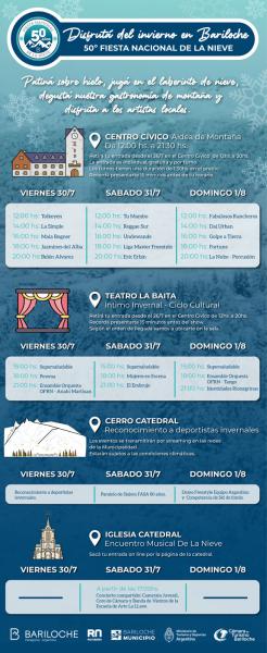 50&ordm; FIESTA NACIONAL DE LA NIEVE