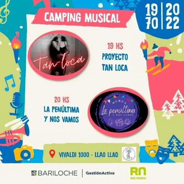 Viernes 5 en  CAMPING MUSICAL