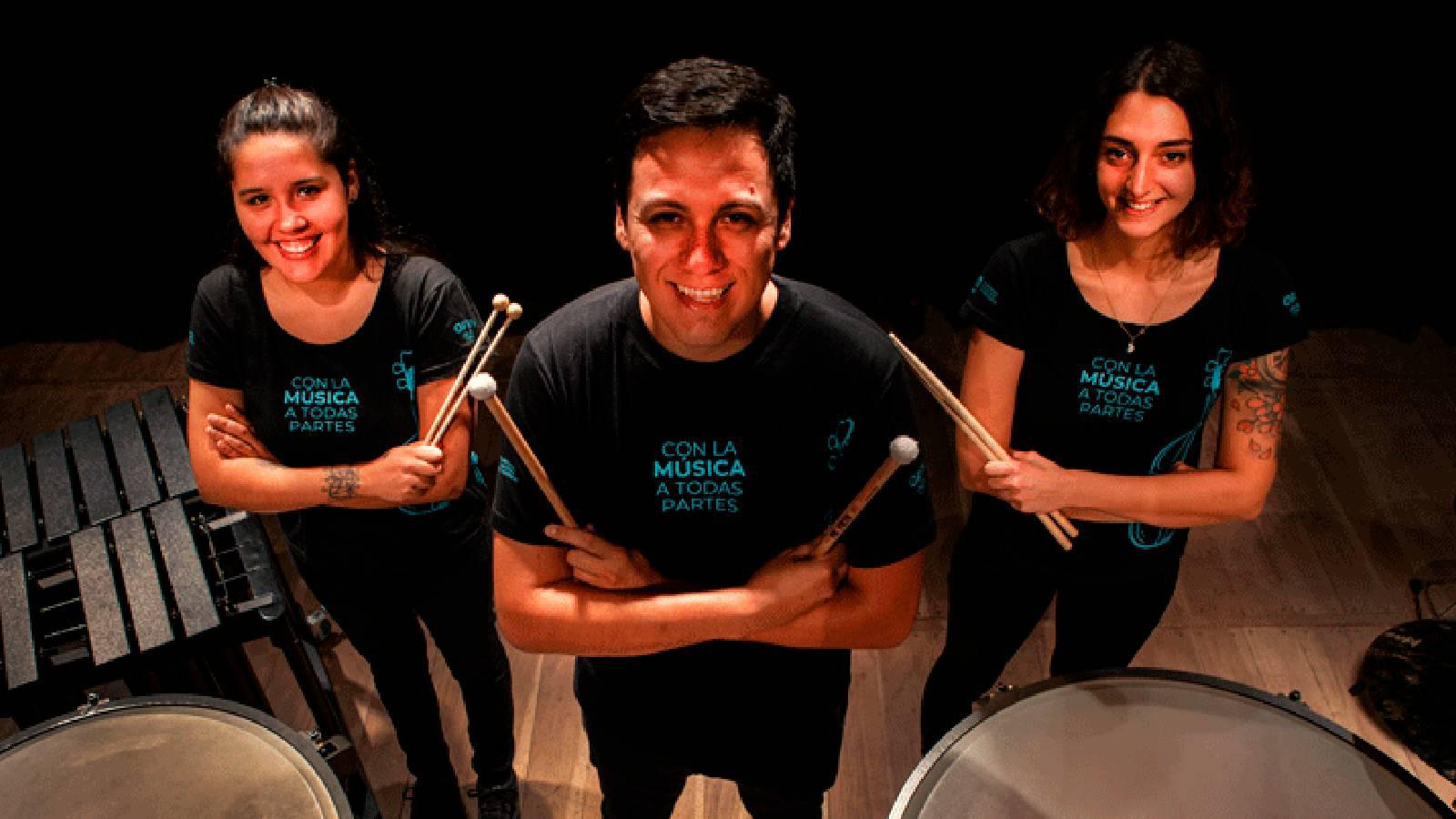 Trep&uacute;n, Metatamb&oacute;, Banda Rodante, La Nube Percusi&oacute;n, Muta