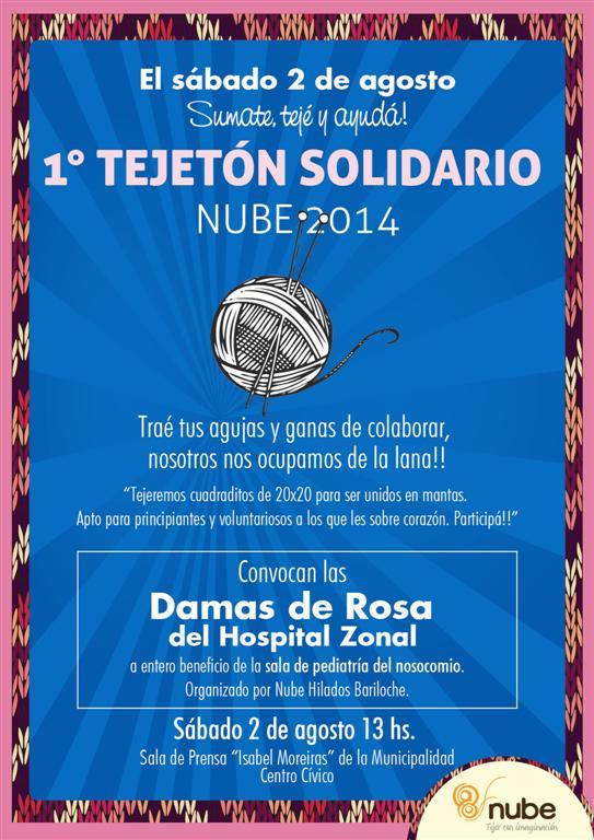 Sorteos y novedades para el primer &#147;Tejet&oacute;n&#148; solidario organizado por las Damas de Rosa