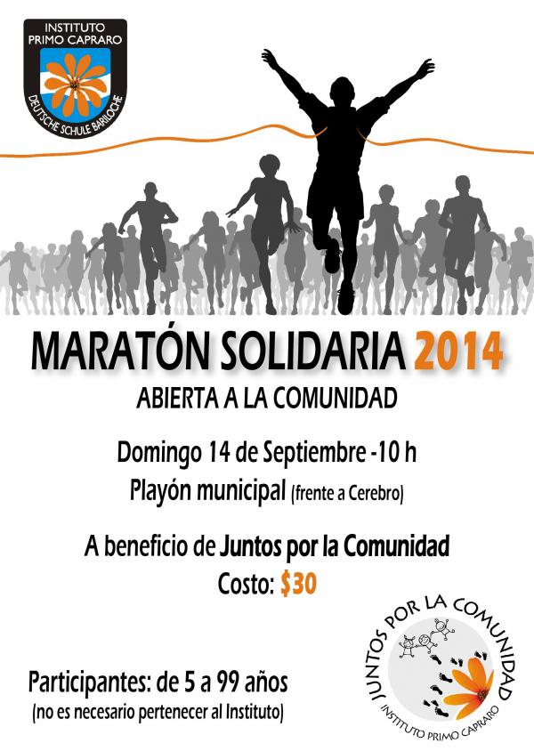 MARAT&Oacute;N SOLIDARIA 2014