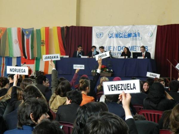 Realizaron el VIII Modelo Regional de Naciones Unidas