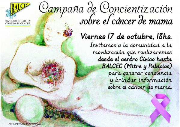 Campa&ntilde;a de Concientizaci&oacute;n sobre el C&aacute;ncer de mama - BALCEC