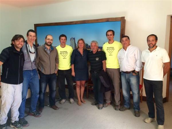 Bicicletas por la Vida nuevamente reunidos con ejecutivo