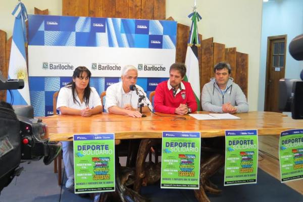 Bariloche, solidaridad y deporte