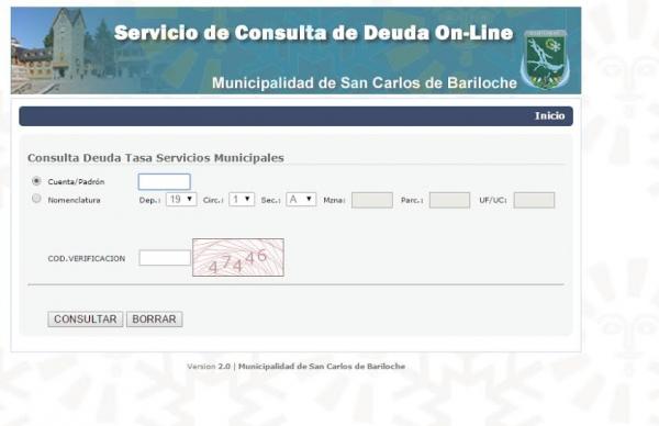 La boleta por servicios municipales ya puede descargarse de Internet