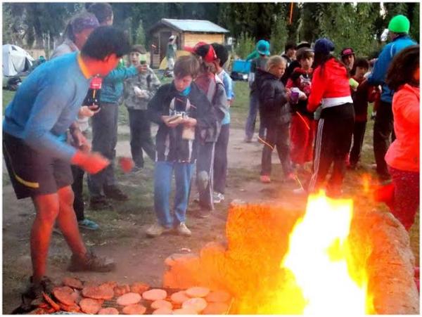 Aventura a pleno en el cierre de colonia de la Escuela Municipal de Monta&ntilde;a