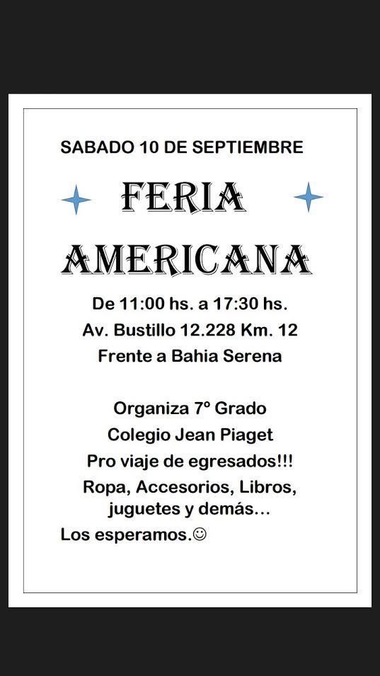 FERIA AMERICANA