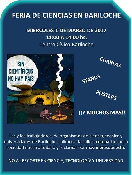 FERIA DE CIENCIA EN CONTRA DEL AJUSTE 