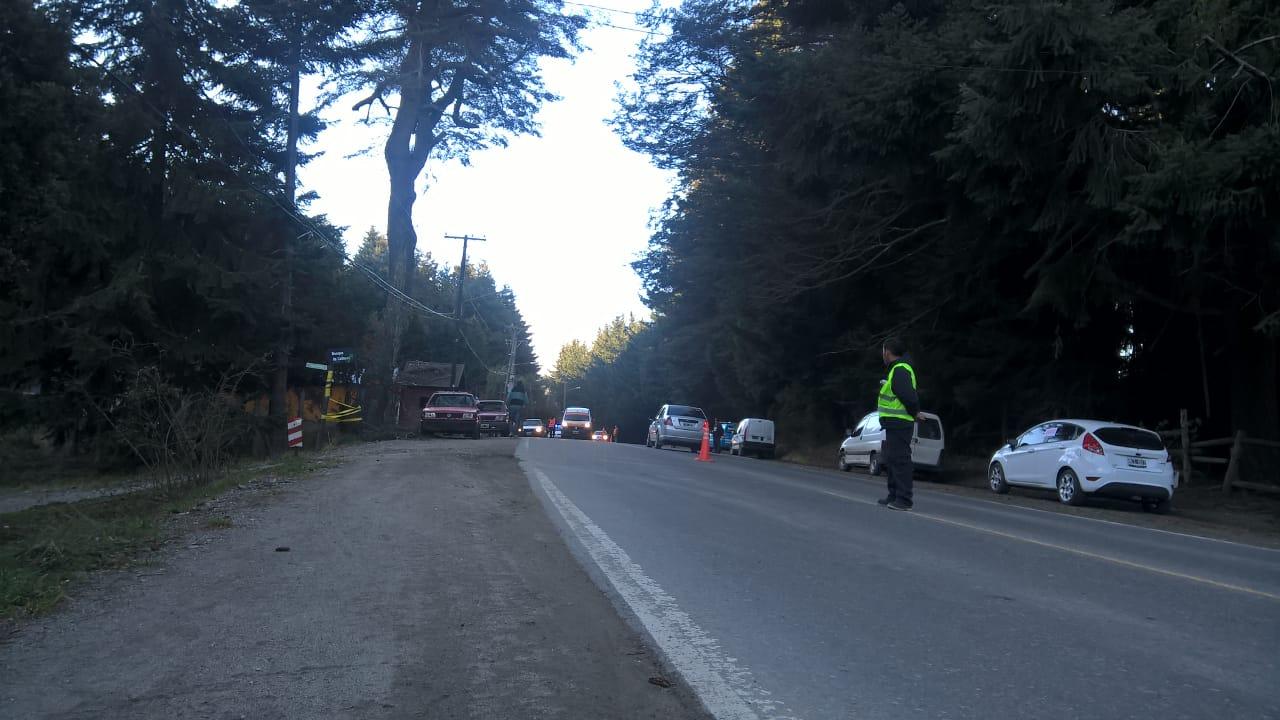 Intensos controles de tr&aacute;nsito sobre Av. Bustillo 