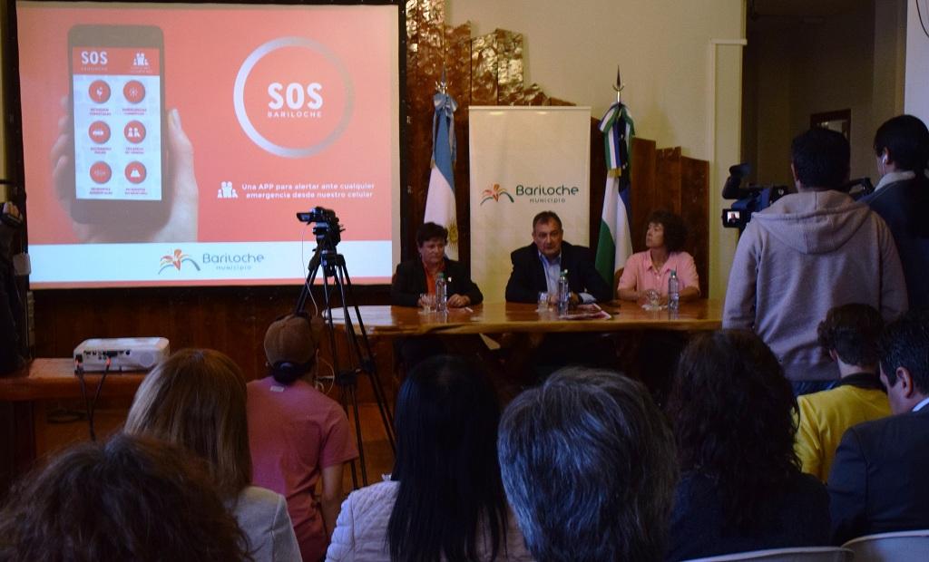 SOS Bariloche, una app para atender urgencias
