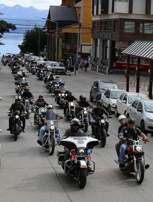 Segundo encuentro Internacional de Motos Harley Davison en Bariloche